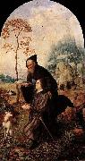 Jan Gossaert Mabuse St Anthony with a Donor china oil painting artist